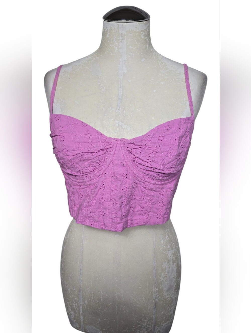 Originality Pink Cropped Top M